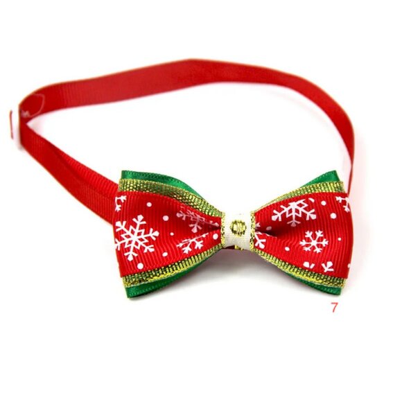 Christmas Pet Bow Tie - Picture 12 of 12